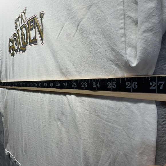 Stay Golden Shirt Mens 3XL White Graphic Pineapple Tiki Surf Casual Streetwear - Picture 5 of 9